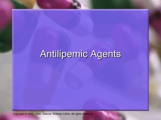 Antilipemic Agents 