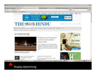 Display Advertising
 