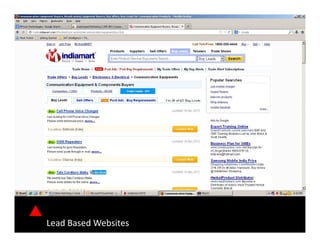 Lead Based Websites
 