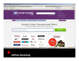 Affiliate Marketing
 