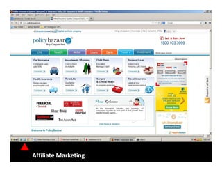Affiliate Marketing
 