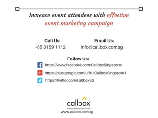 12 Apps That Will Get you Ready for your Singapore Events