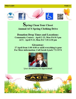 FRSA FLASH   PAGE 11
 