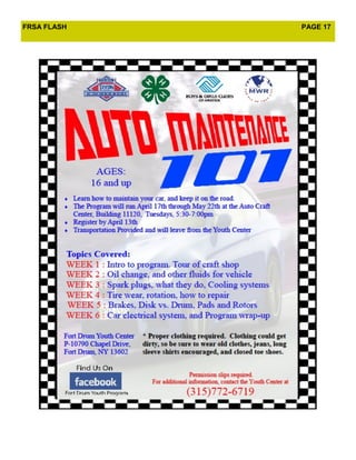 FRSA FLASH   PAGE 17
 