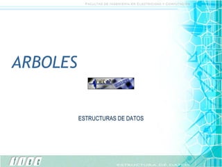 ARBOLES ESTRUCTURAS DE DATOS 