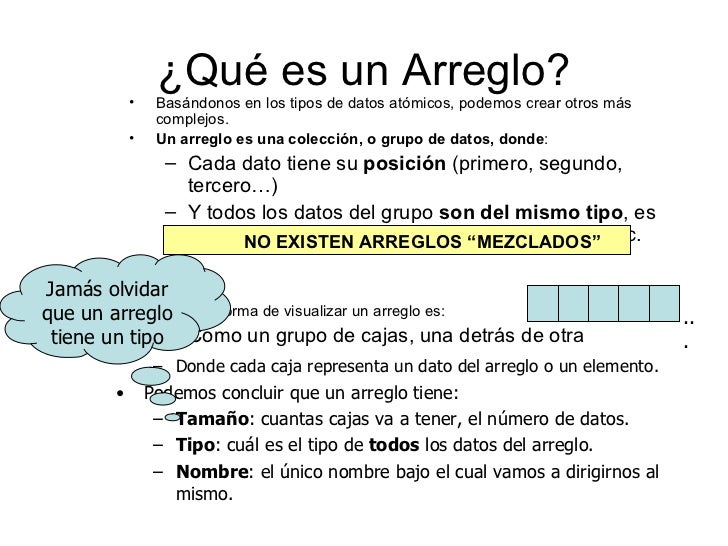 Arreglos en C
