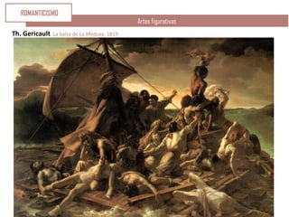 Th. Gericault. La balsa de La Medusa. 1819
Artes figurativas
ROMANTICISMO
 