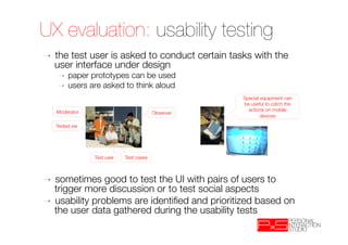 PxS'12 - week 12 - ux evaluation | PDF