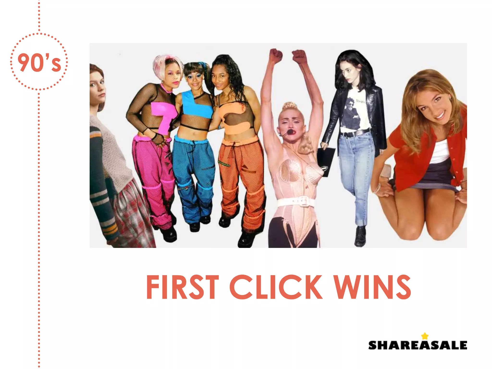 FIRST CLICK WINS
90’s
 