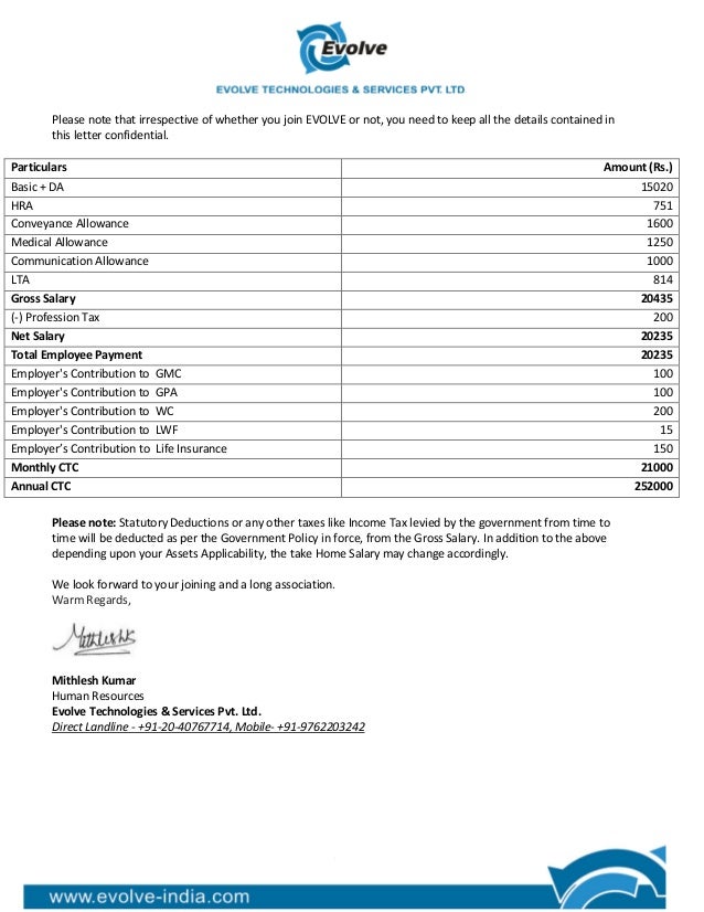 appointment letter with salary structure appointment letter with salary structure 28 images appointment letter with salary structure appointment letter with salary structure 28 images
