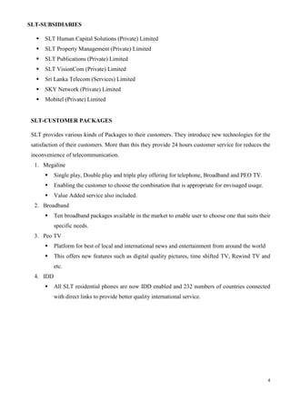 Slt Report Industrial Training Report- I-SLT | PDF