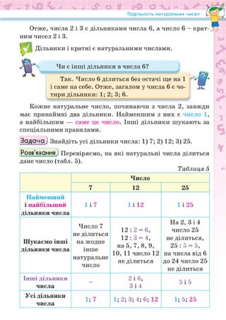 Підручник Математика 6 клас Н.А. Тарасенкова, І.М. Богатирьова, О.М. Коломієць, З.О. Сердюк 2023 Частина 1
