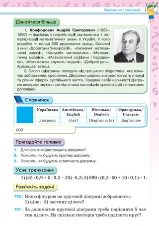 Підручник Математика 6 клас Н.А. Тарасенкова, І.М. Богатирьова, О.М. Коломієць, З.О. Сердюк 2023 Частина 1
