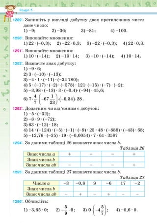 Підручник Математика 6 клас Н.А. Тарасенкова, І.М. Богатирьова, О.М. Коломієць, З.О. Сердюк 2023 Частина 2