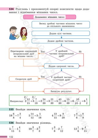 Підручник Математика 6 клас С. О. Скворцова, К. В. Нєдялкова 2023 Частина 1