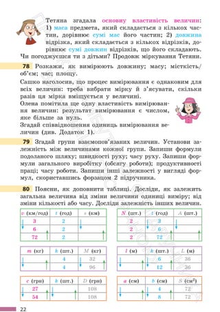 Підручник Математика 6 клас С. О. Скворцова, К. В. Нєдялкова 2023 Частина 1