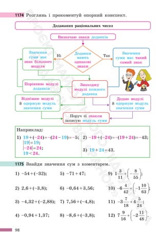 Підручник Математика 6 клас С. О. Скворцова, К. В. Нєдялкова 2023 Частина 2