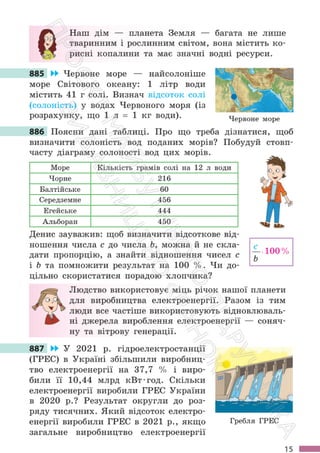 Підручник Математика 6 клас С. О. Скворцова, К. В. Нєдялкова 2023 Частина 2