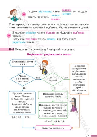 Підручник Математика 6 клас С. О. Скворцова, К. В. Нєдялкова 2023 Частина 2