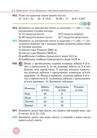 Підручник Математика 6 клас В. Кравчук, Г. Янченко 2023 