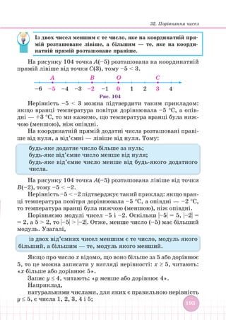 Підручник Математика 6 клас В. Кравчук, Г. Янченко 2023 