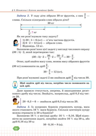 Підручник Математика 6 клас В. Кравчук, Г. Янченко 2023 