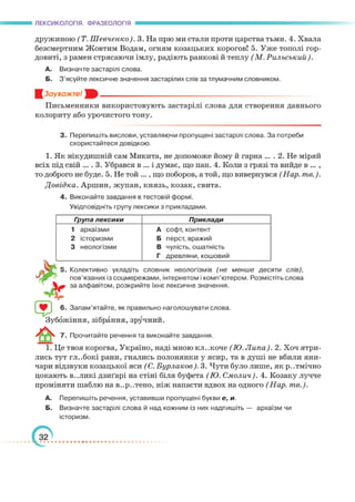 Підручник Українська мова 6 клас О. М. Авраменко, З. Р. Тищенко 2023 