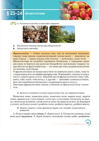 Підручник Українська мова 6 клас О. М. Авраменко, З. Р. Тищенко 2023 