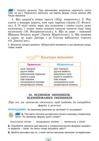 Підручник Українська мова 6 клас В. В. Заболотний, О. В. Заболотний 2023 