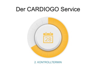 Der CARDIOGO Service 
2. KONTROLLTERMIN 
 