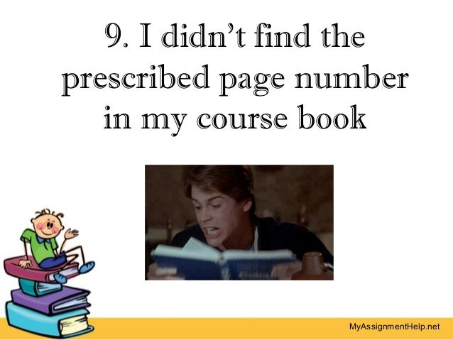 Best homework excuses ever image