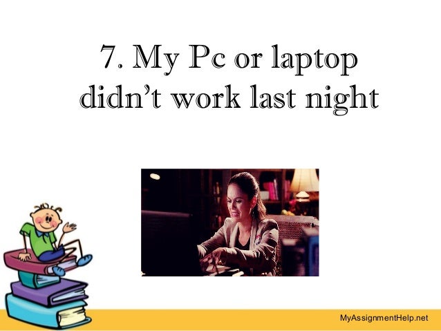 Excuses for not doing homework to parents image