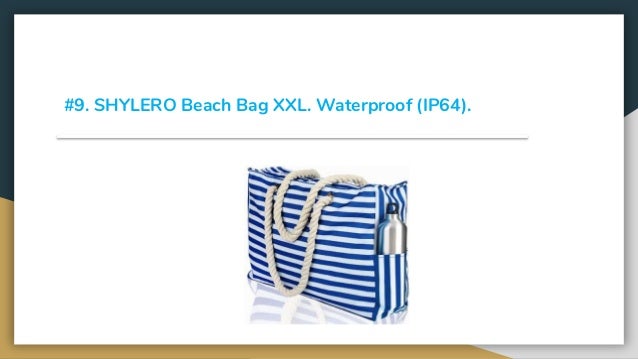 shylero beach bag