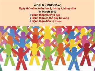 Bệnh thận mạn và suy thận mạn