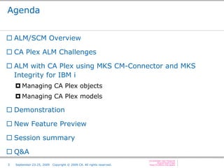 ALM for CA Plex and CA 2E | PDF