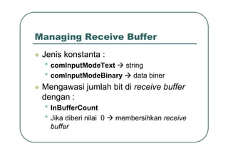 12c Komunikasi Data Serial Di Pc Dengan Vb
