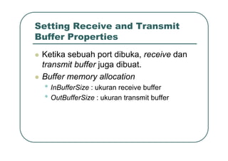 12c Komunikasi Data Serial Di Pc Dengan Vb
