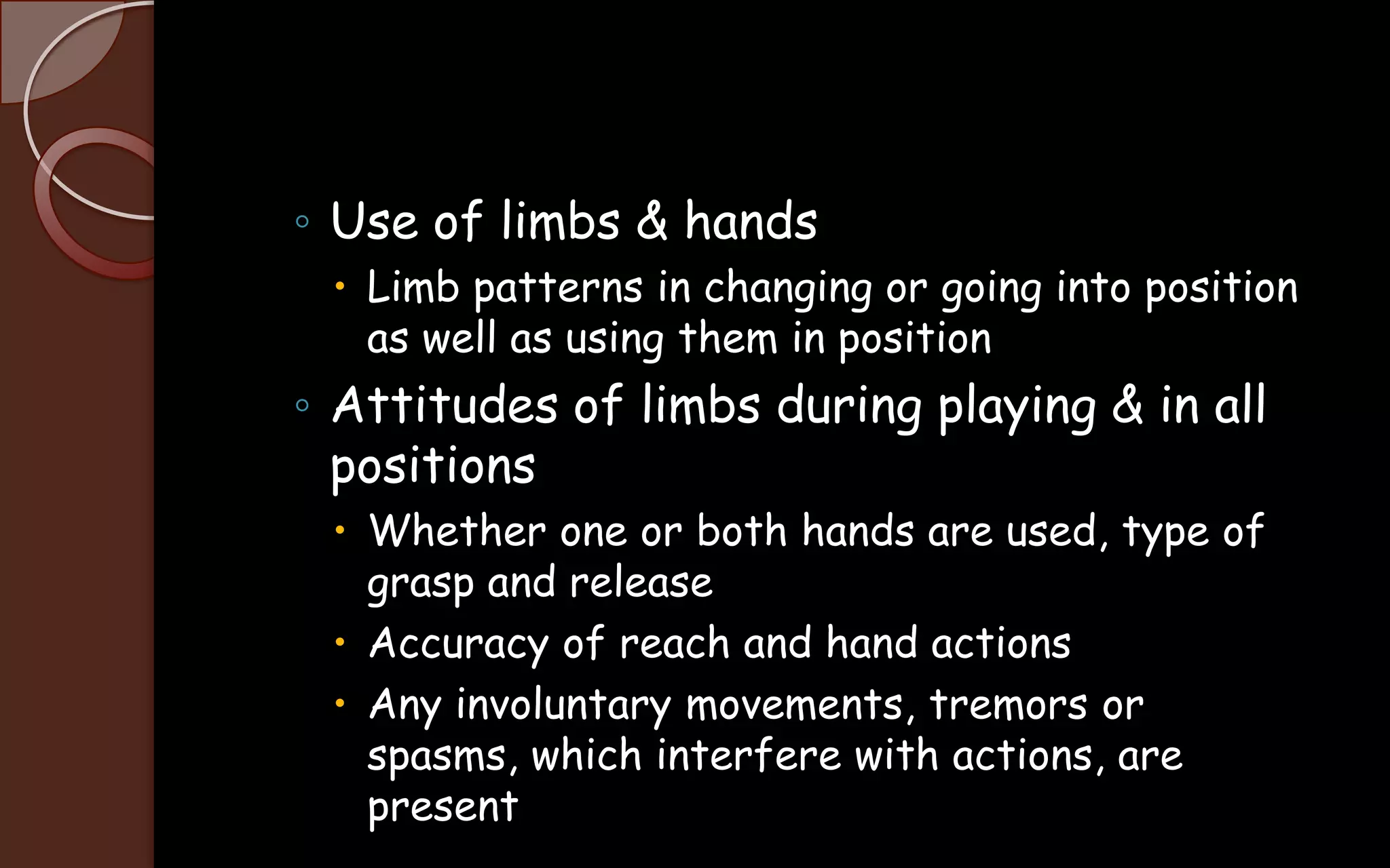Cerebral Palsy: PT assessment and Management | PPTX