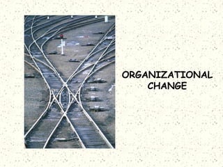 ORGANIZATIONAL
CHANGE

 