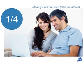 María y Pablo buscan taller en Internet

1/4
TOTAL
FUENTE: DGT (2011)

 