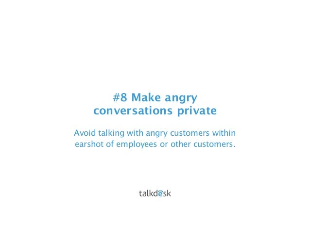 customer service conflict resolution