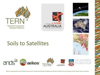 Soils to Satellites
 