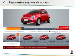 2 – Desenvolver processo de vendas
 