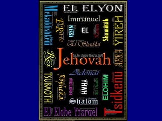 12 December 2 2012 Exodus 6 15 Yahweh PPT
