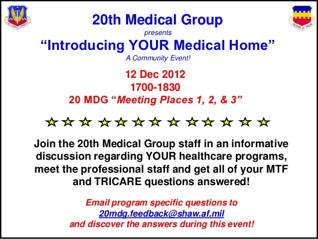 Tricare medical home model Tricare medical home model