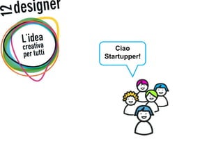 12designer @Startup Weekend Roma 2010
Pagina 1
Ciao
Startupper!
 