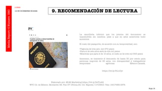 Hoja 14
9. RECOMENDACIÓN DE LECTURA
Media
Report
+I
Número
580
Elaborado por: MLM Marketing https://bit.ly/3xTLsbS
WTC Cd....