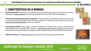 Particularidades de la evacuación de humos en los aparatos que utilizan biomasa como combustible
1. CARACTERÍSTICAS DE LA ...