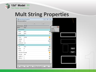 12d model - Whats new in V11 | PPT