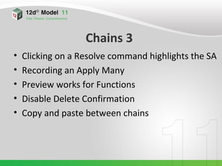 12d model - Whats new in V11 | PPT